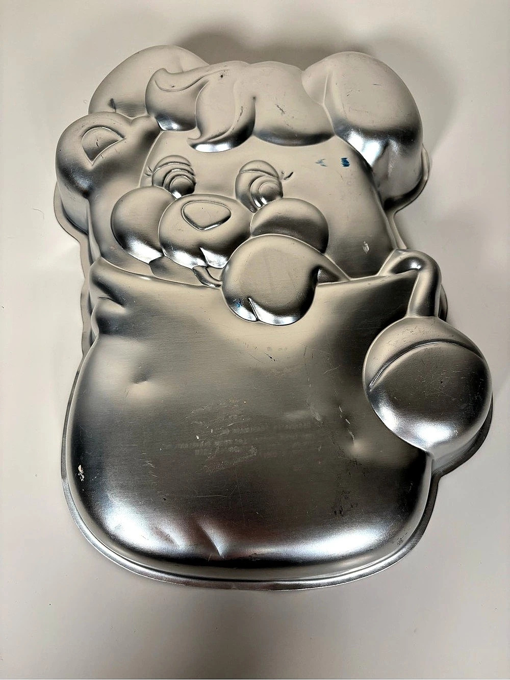 Wilton Popples Puppy Dog in a Bag Cake Pan, Silver
